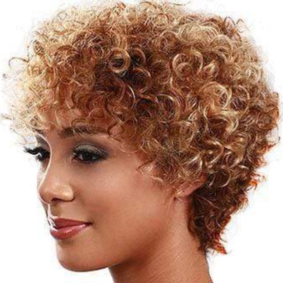 Bobbi Boss 100% Human Hair Wig Spiral Cut - Picture 2 of 8